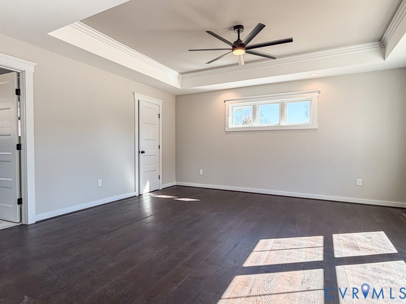 11092 Old Ridge Road Doswell, VA 23047 - Photo 29 of 63 an empty room with wooden floor closet and windows
