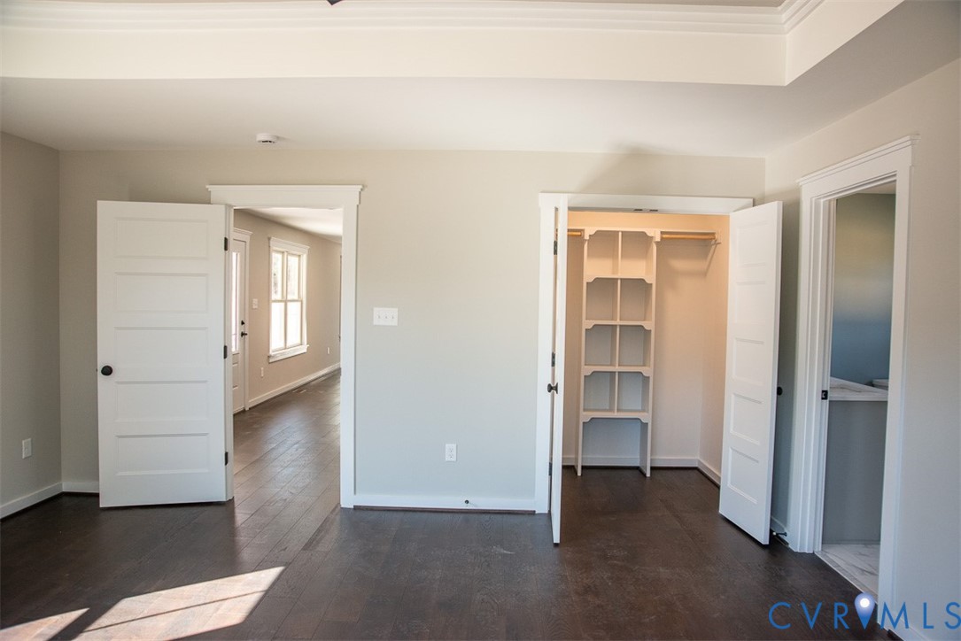 11092 Old Ridge Road Doswell, VA 23047 - Photo 32 of 63 wooden floor and closet in a room
