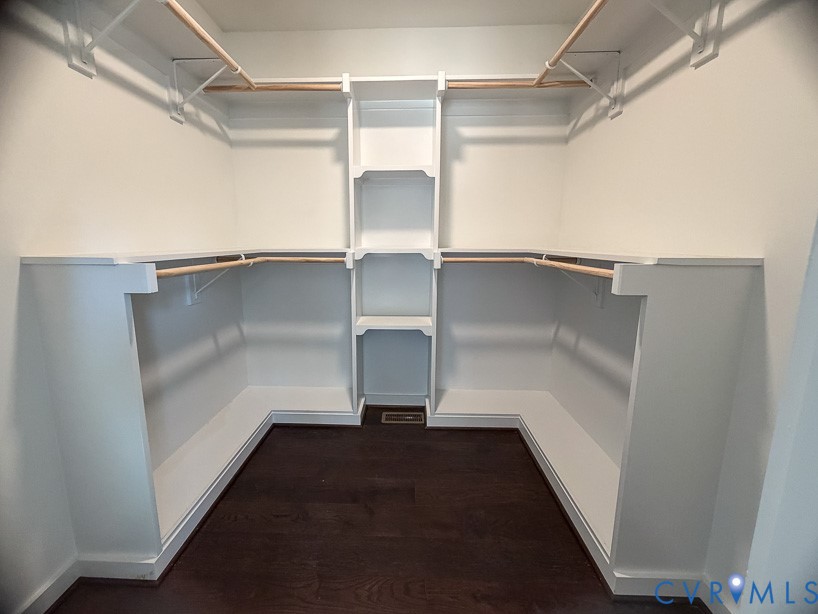 11092 Old Ridge Road Doswell, VA 23047 - Photo 33 of 63 a view of walk in closet with empty racks