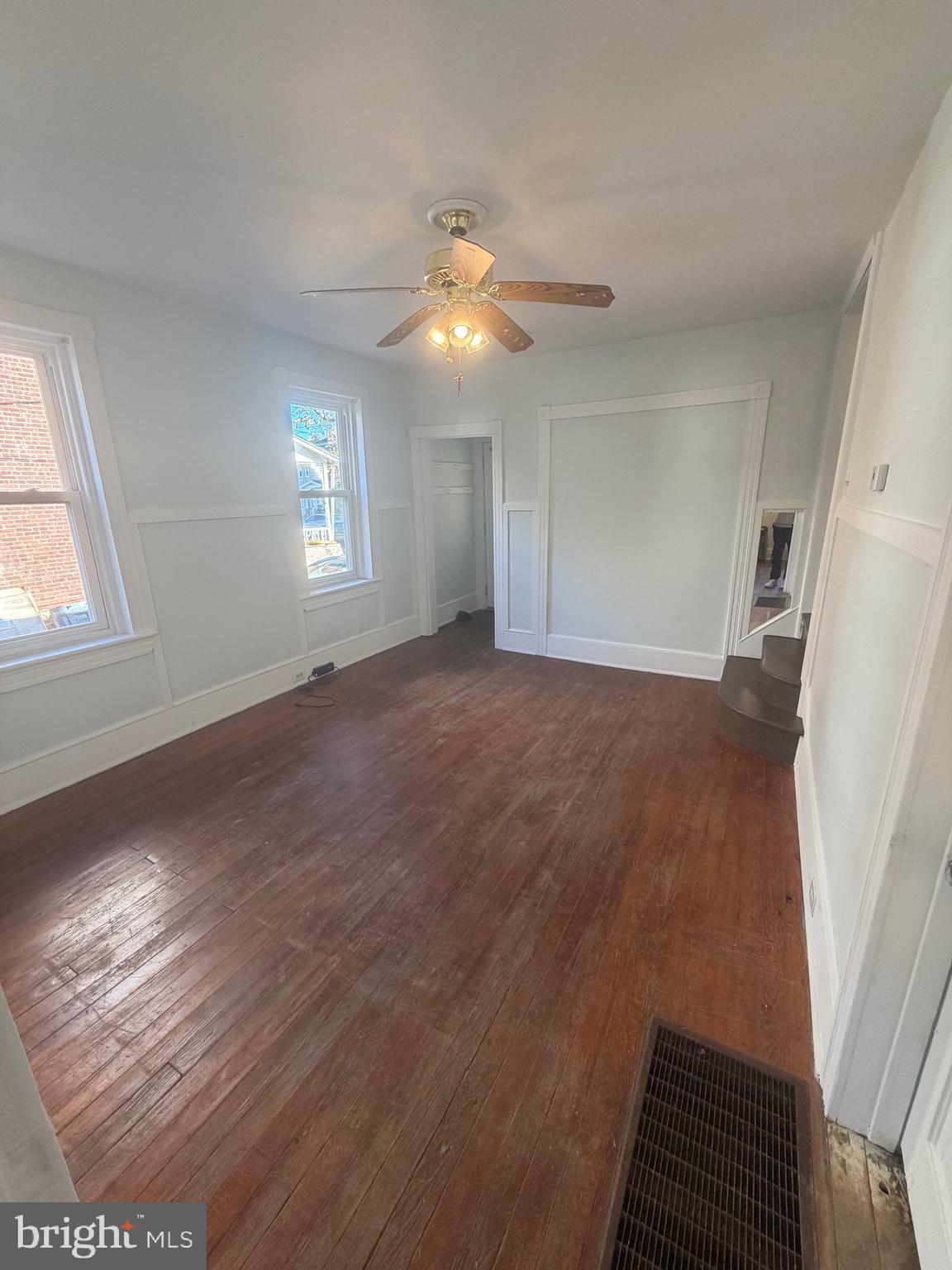 30 Prospect Avenue Newark, DE 19711 - Photo 8 of 23 a view of an empty room with wooden floor and window
