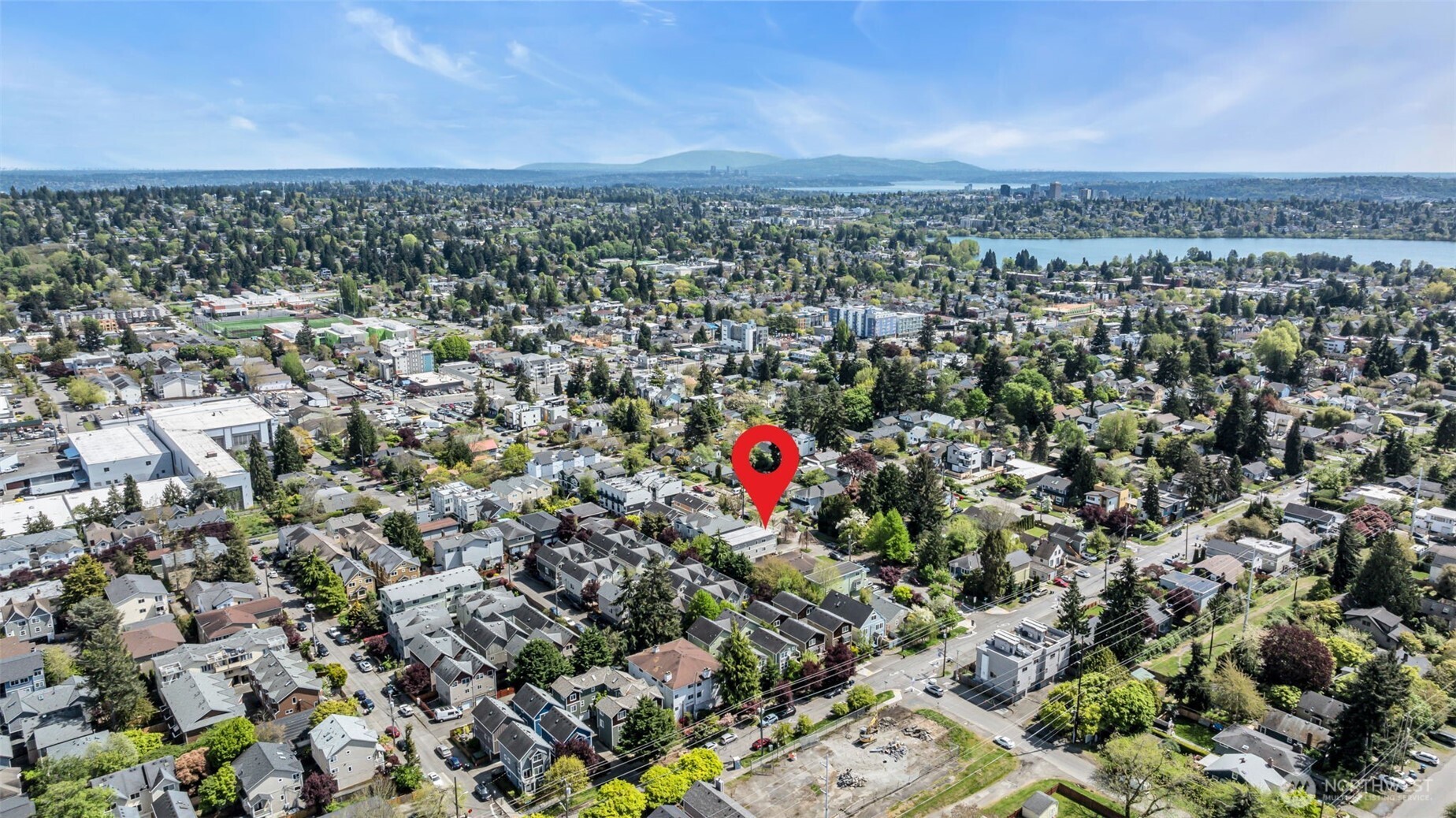722 North 92nd Street, Unit 1 Seattle, WA 98103 - Photo 31 of 33 an aerial view of a city