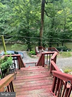 48 Trolley Road Pequea, PA 17565 - Photo 8 of 8 a view of a deck with chairs and wooden fence