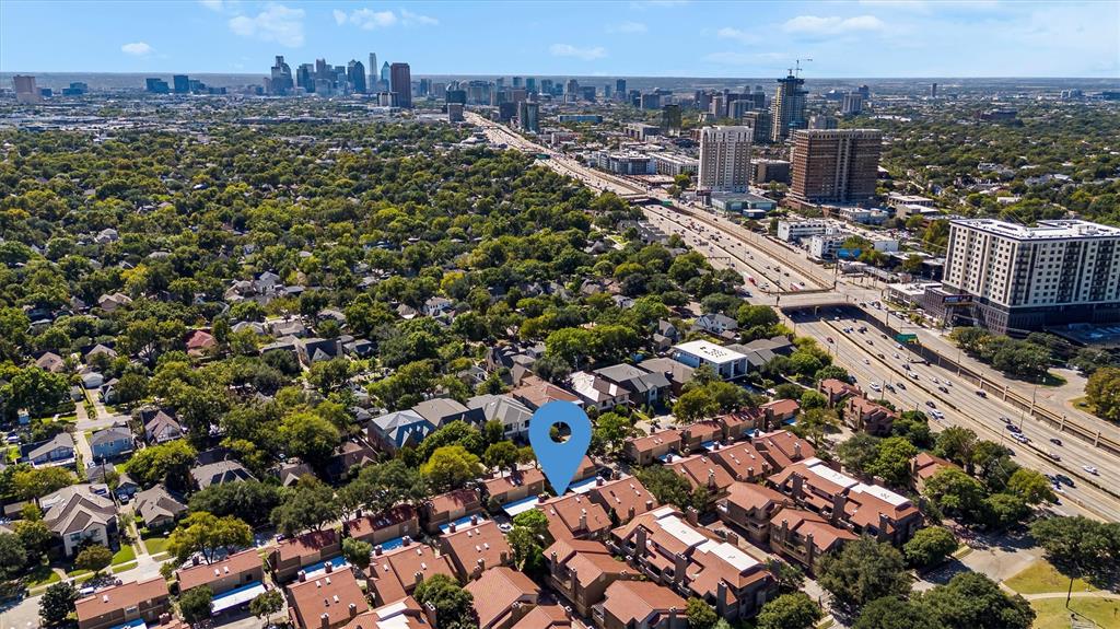5200 Martel Avenue, Unit 32B Dallas, TX 75206 - Photo 29 of 35 a view of a city