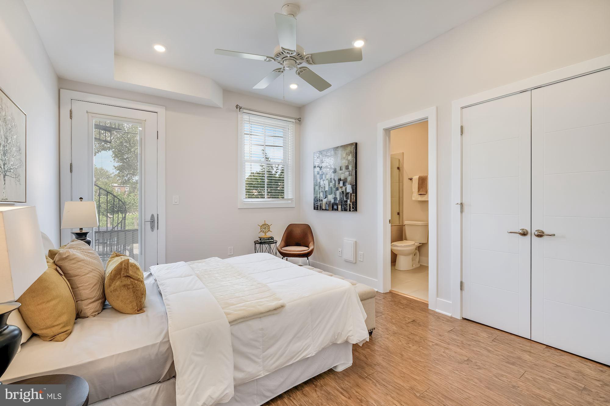 2016 D Street Northeast, Unit 2 Washington, DC 20002 - Photo 18 of 27 Master bedroom