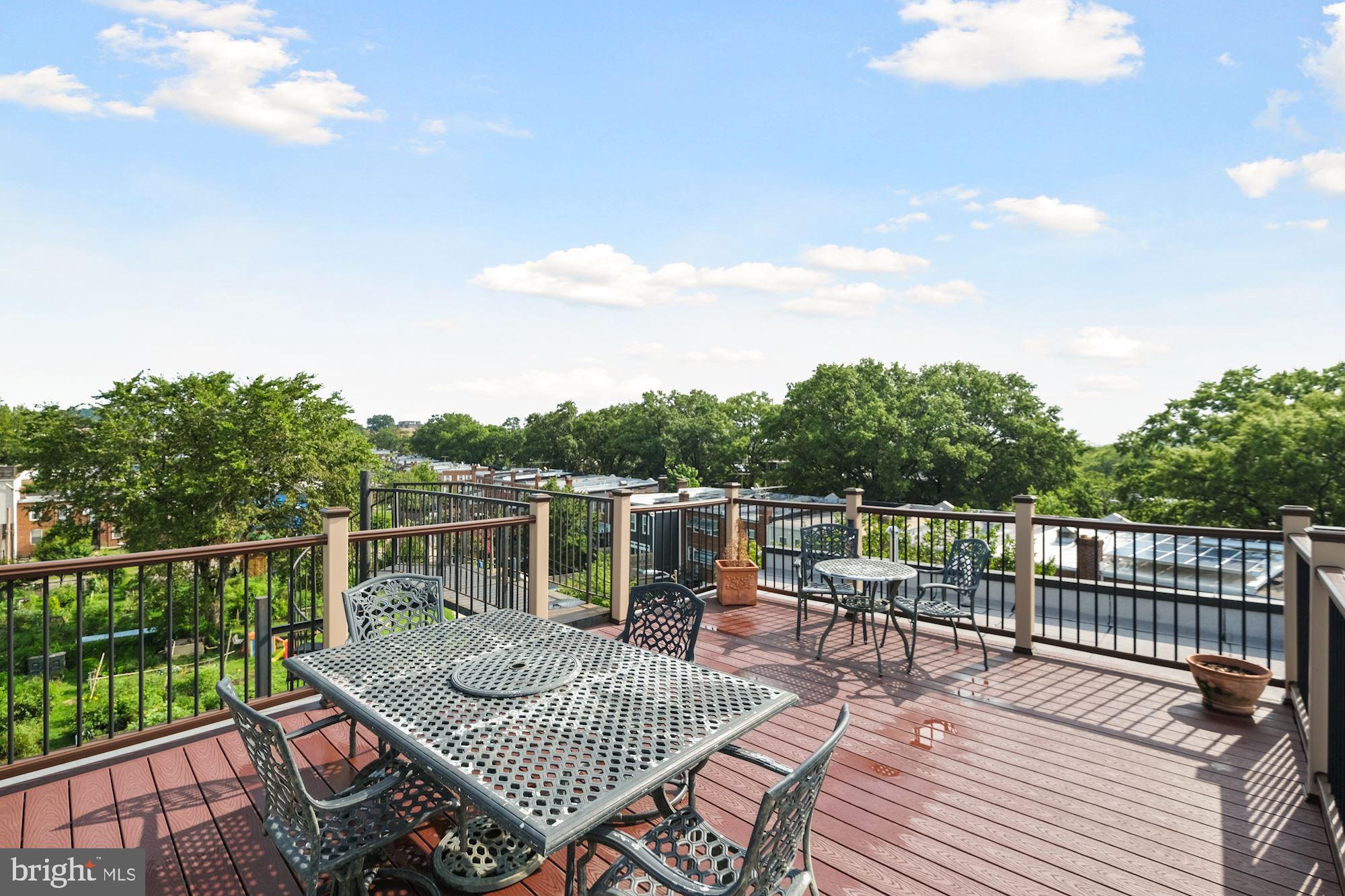 2016 D Street Northeast, Unit 2 Washington, DC 20002 - Photo 25 of 27 Rooftop deck