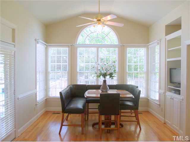604 Mason Road Durham, NC 27712 - Photo 8 of 25 a view of a dining room with furniture window and outside view
