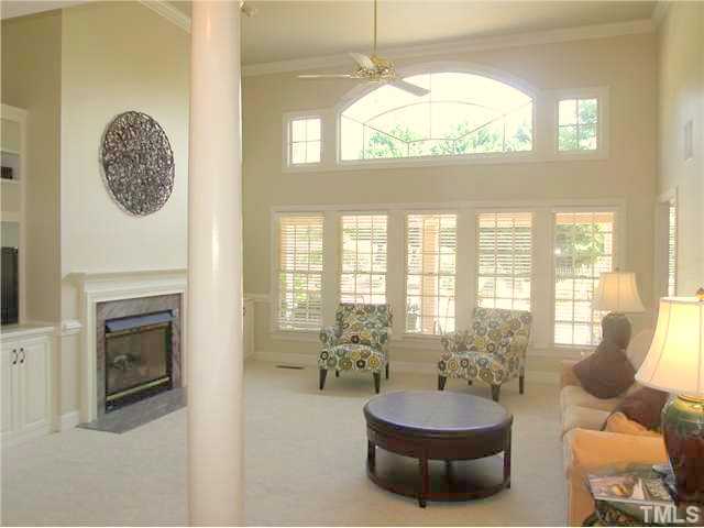 604 Mason Road Durham, NC 27712 - Photo 10 of 25 a living room with furniture and a large window