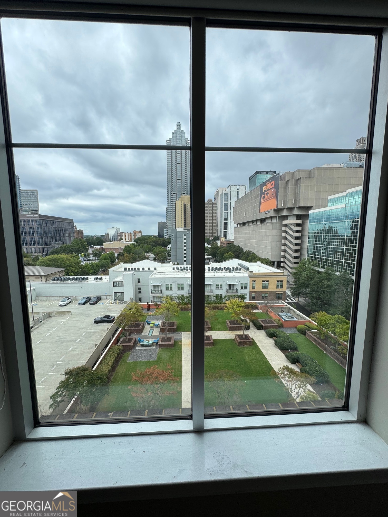 285 Centennial Olympic Park Drive Northwest, Unit 1106 Atlanta, GA 30313 - Photo 26 of 44 a view of a glass door