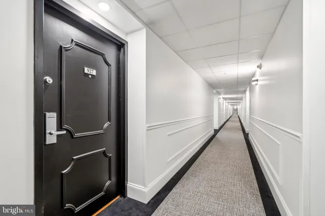 wooden floor in a gallery