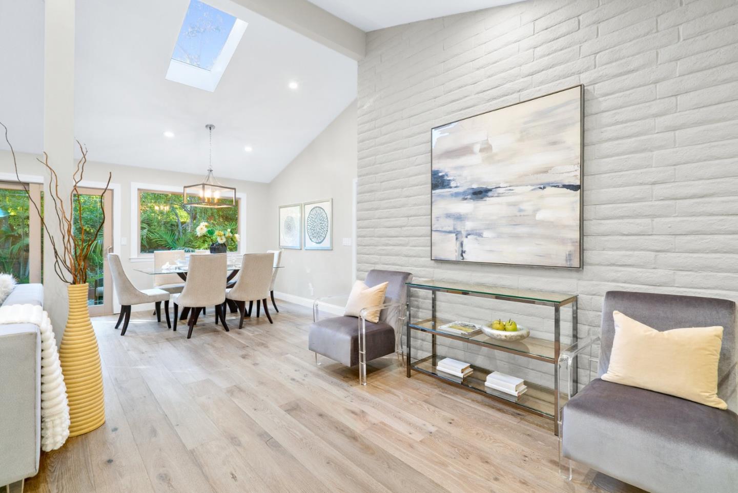 777 Rustic Lane Mountain View, CA 94040 - Photo 6 of 44 a living room with furniture and a wooden floor