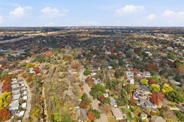 a view of city and mountain