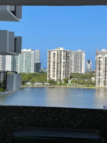a view of a city from a terrace
