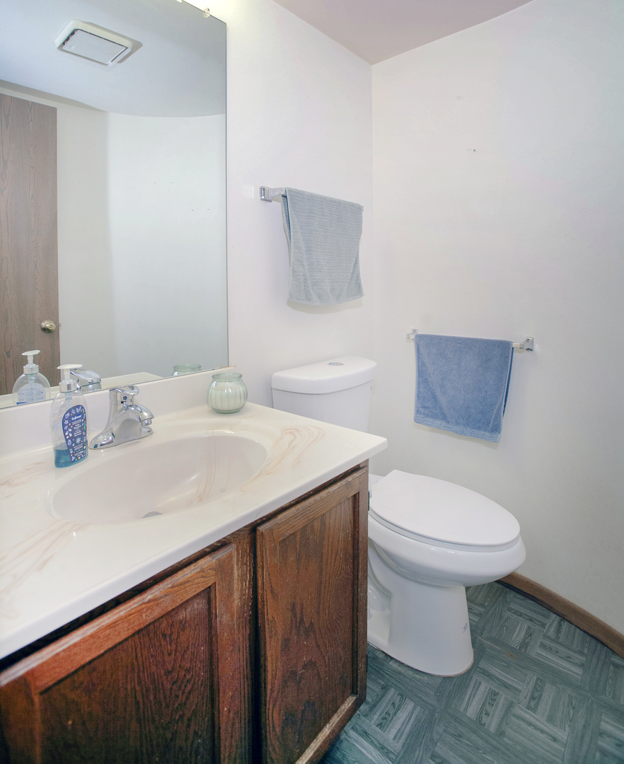 662 Dover Drive Elgin, IL 60120 - Photo 19 of 23 a bathroom with a sink and a toilet