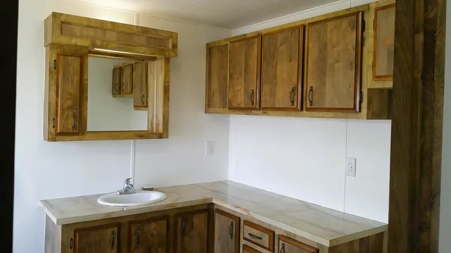 a view of a small space