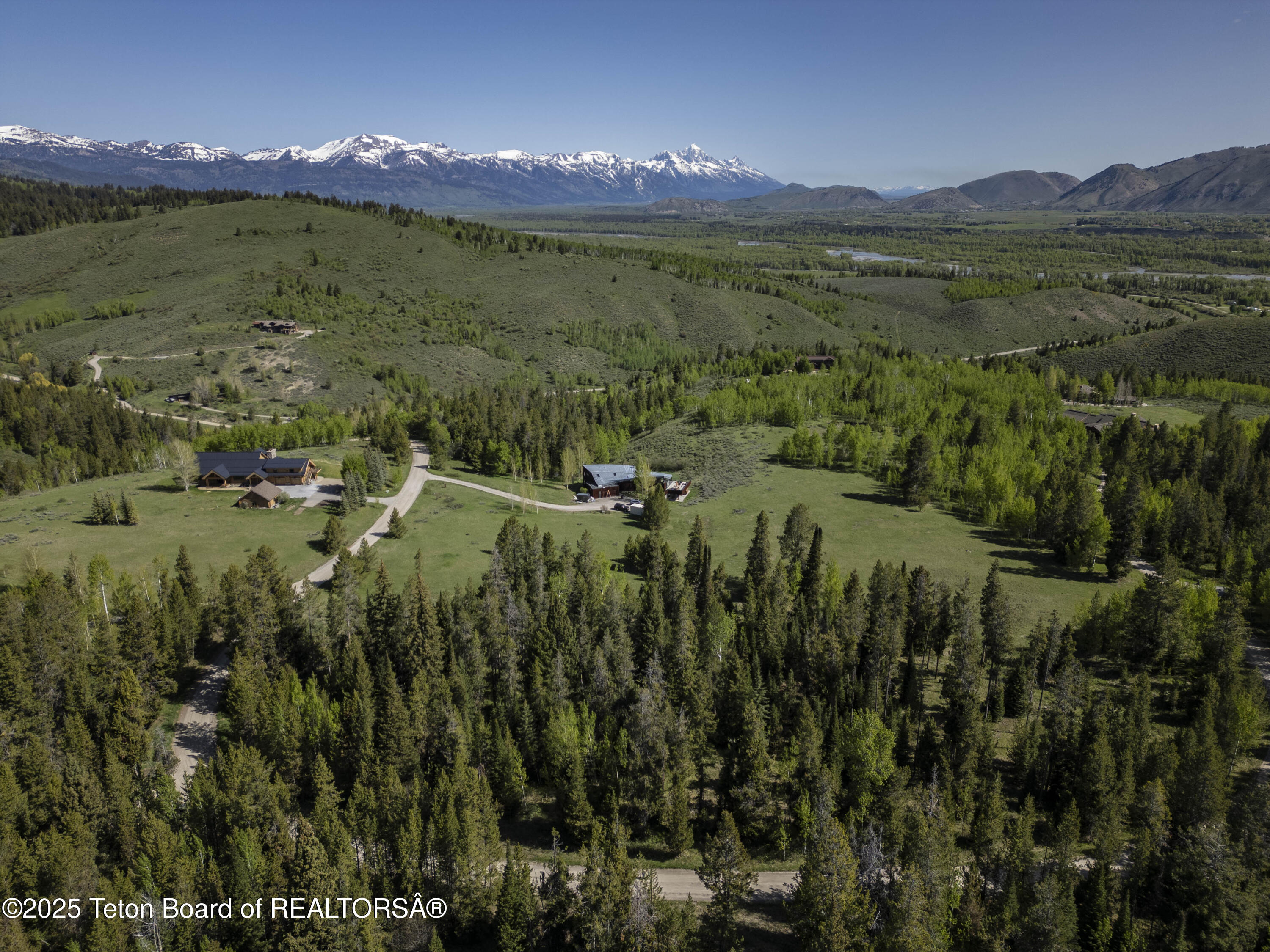 3675 West Highland Trail Wilson, WY 83014 - Photo 14 of 18 Drone View