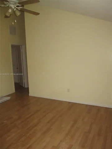 wooden floor in a empty room