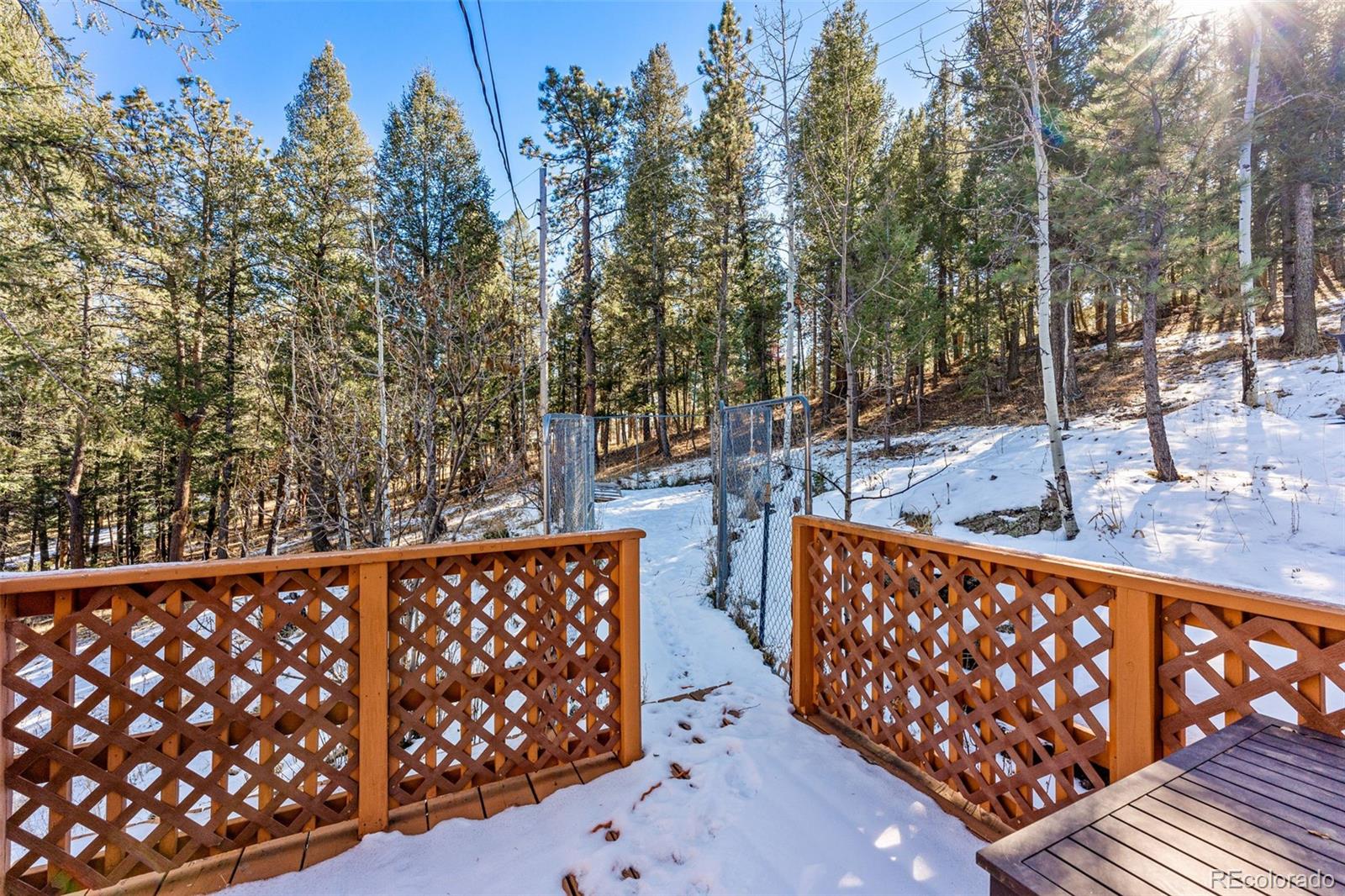 33782 Nova Road Pine, CO 80470 - Photo 30 of 50 a outdoor space with wooden fence