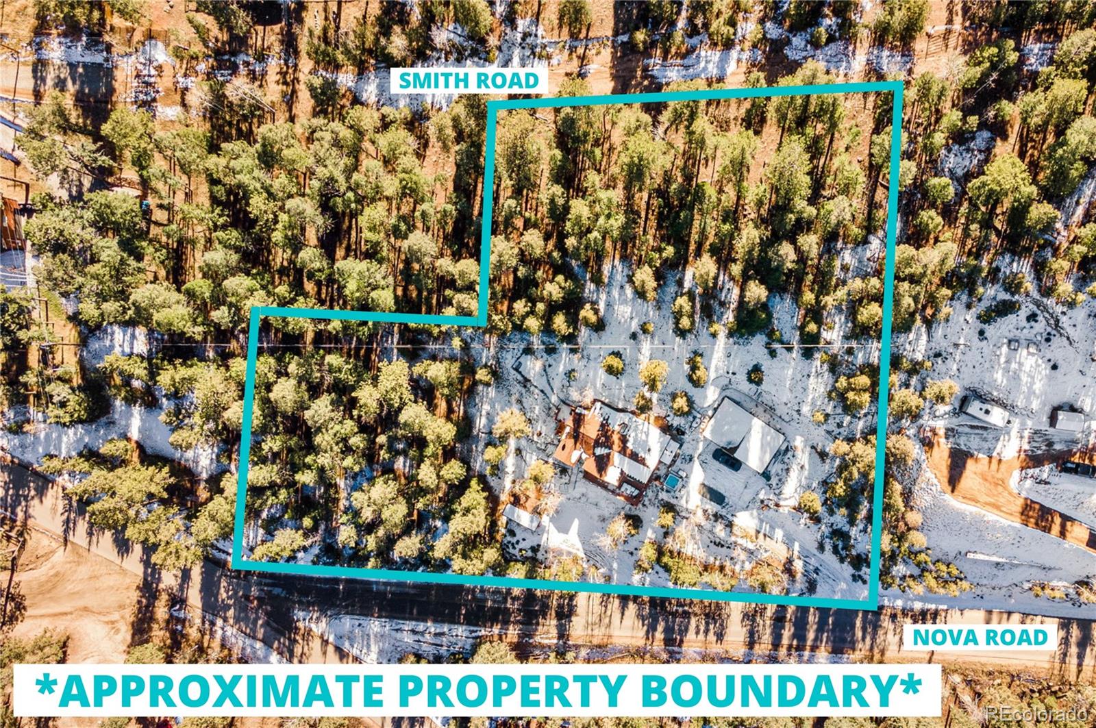 33782 Nova Road Pine, CO 80470 - Photo 35 of 50 a view of outdoor space with garden view