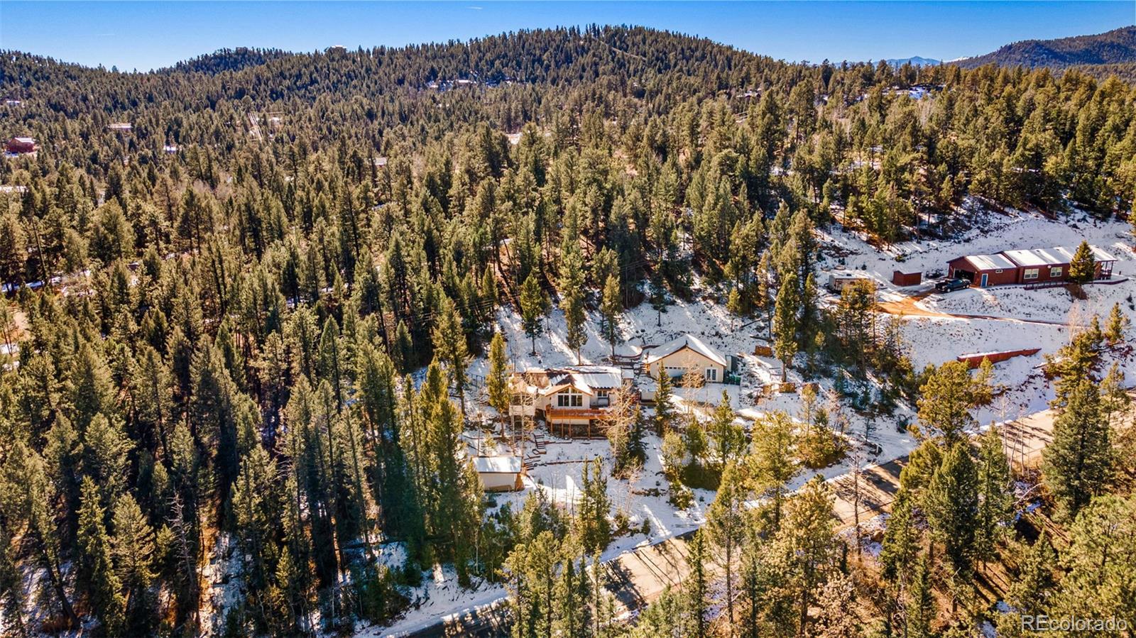 33782 Nova Road Pine, CO 80470 - Photo 45 of 50 a view of city and mountain