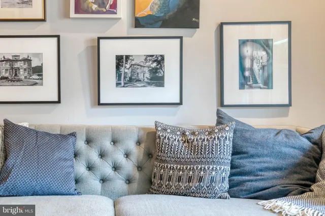 a bedroom with furniture and a couch