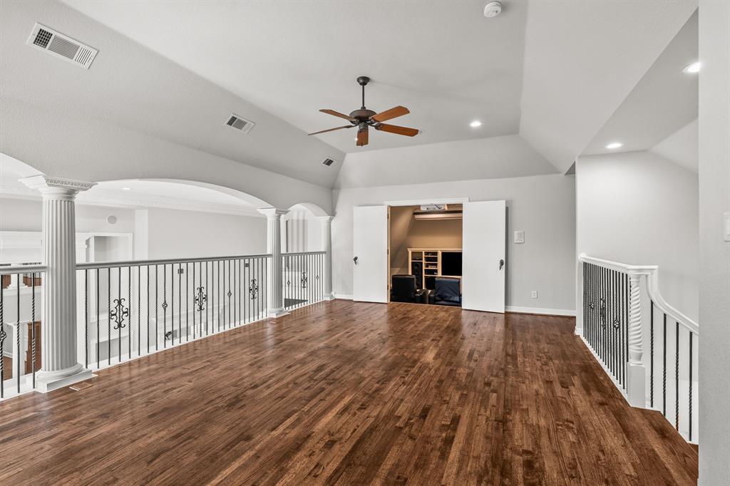 1101 Trail Ridge Drive McKinney, TX 75072 - Photo 21 of 37 a view of a livingroom with a ceiling fan and window