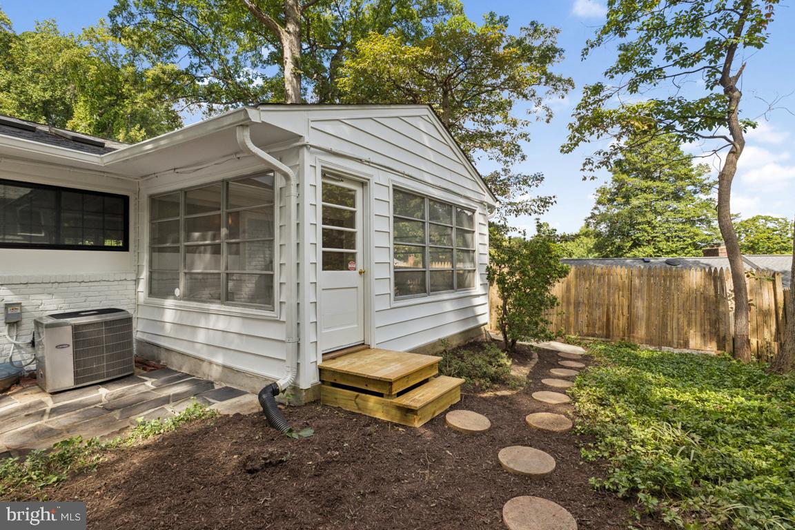 3209 Military Road Arlington, VA 22207 - Photo 36 of 45 a view of a house with backyard and sitting area