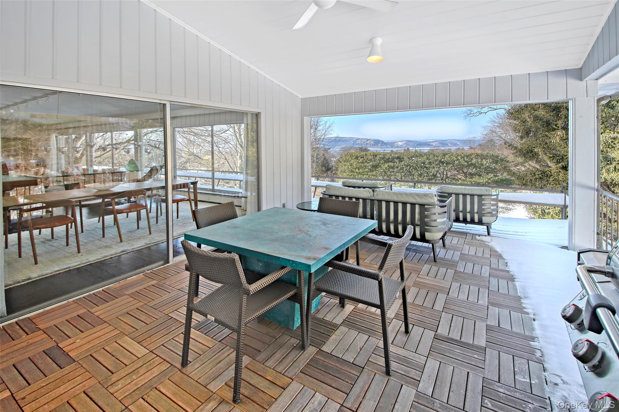 132 Ridgecrest Road Briarcliff Manor, NY 10510 - Photo 24 of 48 a view of a dining room with furniture window and outside view