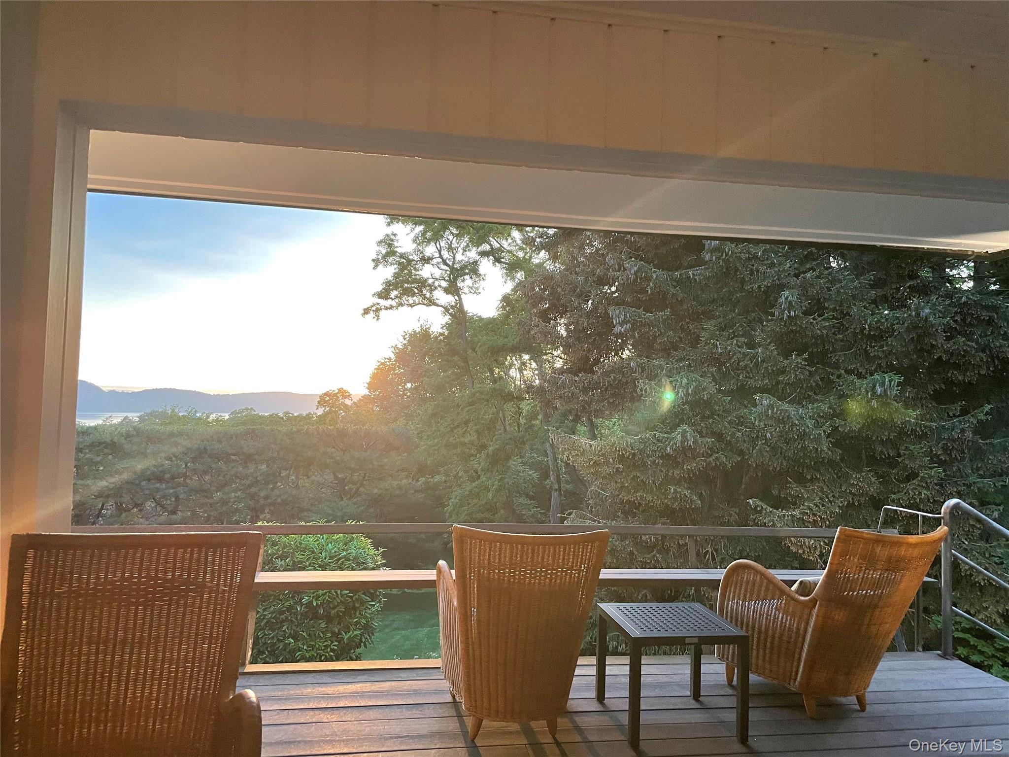 132 Ridgecrest Road Briarcliff Manor, NY 10510 - Photo 46 of 50 a view of a chairs and table in the balcony
