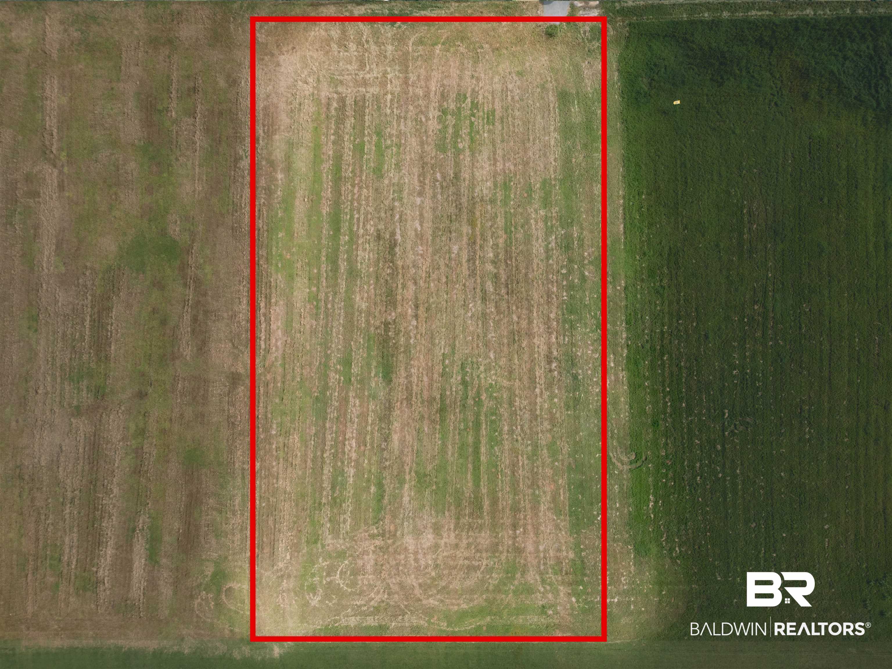 17127 East Thompson Road Robertsdale, AL 36567 - Photo 10 of 20 Map / location with property boundaries highlighted