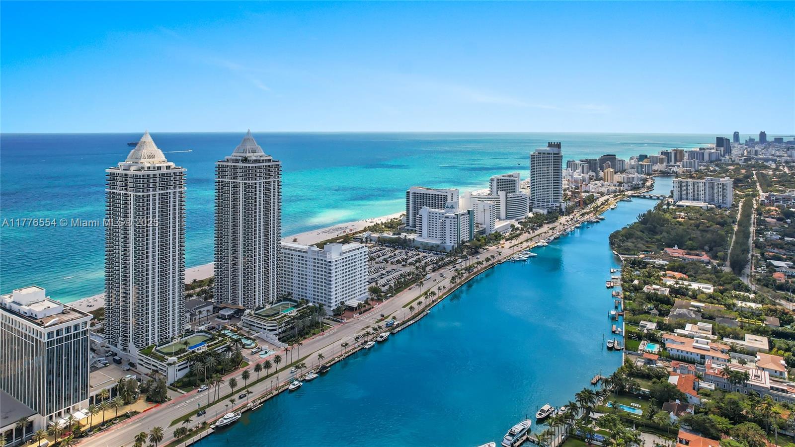 4775 Collins Avenue, Unit 2607 Miami Beach, FL 33140 - Photo 33 of 48 a view of a city with ocean