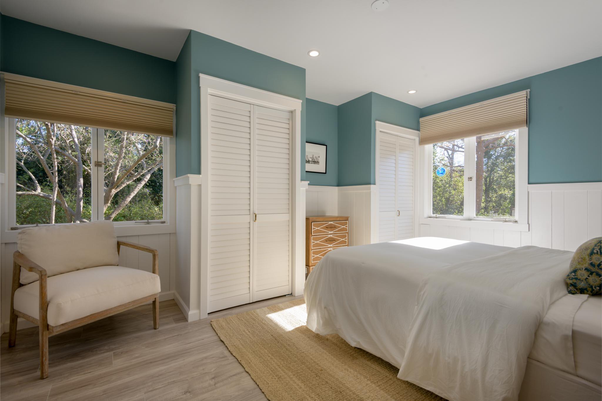605 San Ysidro Road Montecito, CA 93108 - Photo 27 of 32 a bedroom with a bed and a window