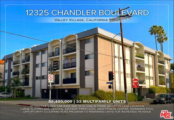 a front view of multi story residential apartment building