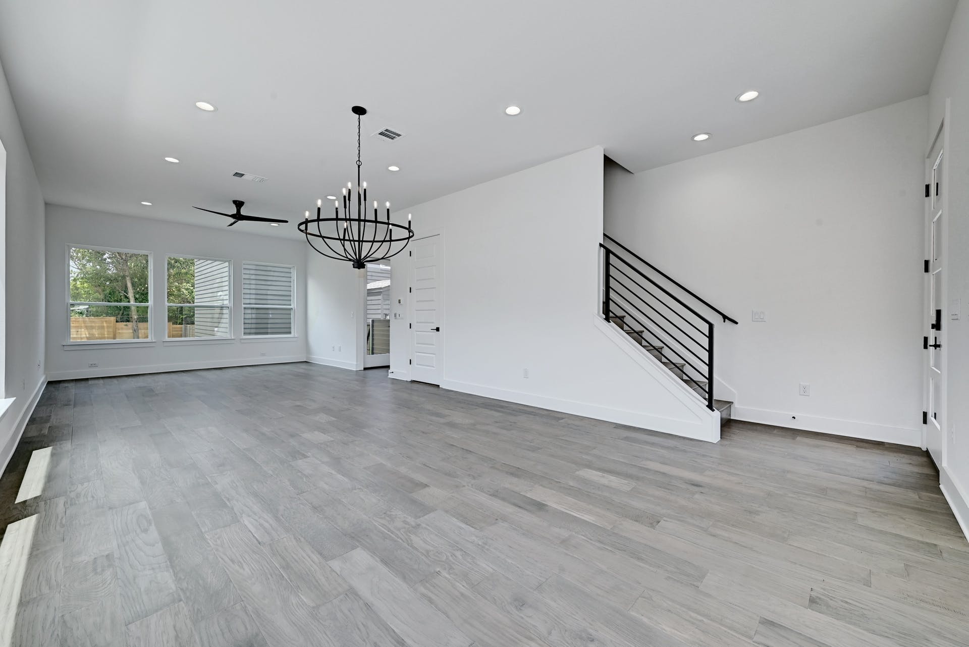 2308 Maxwell Lane, Unit 1 Austin, TX 78741 - Photo 8 of 20 Stylish fixtures and banister.