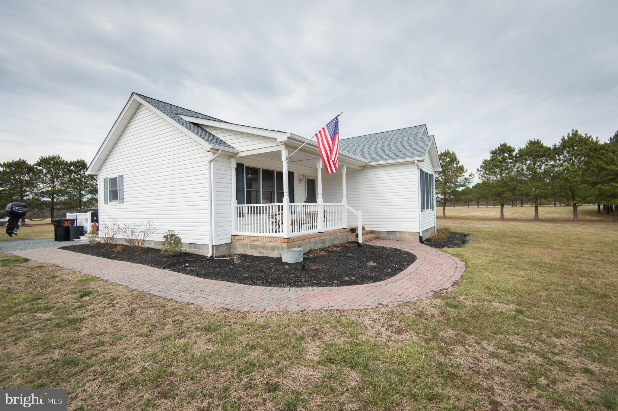 6568 Statum Road Preston, MD 21655 - Photo 45 of 49 a front view of house with yard