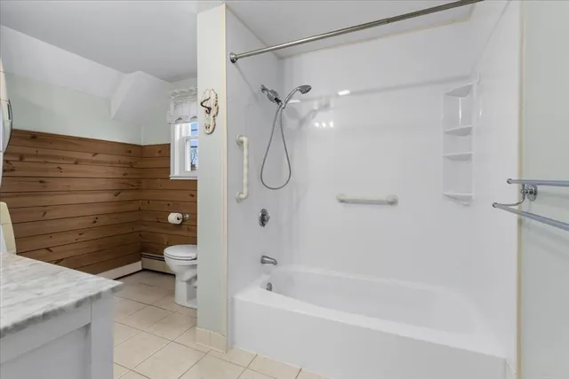 a view of a hallway with entryway