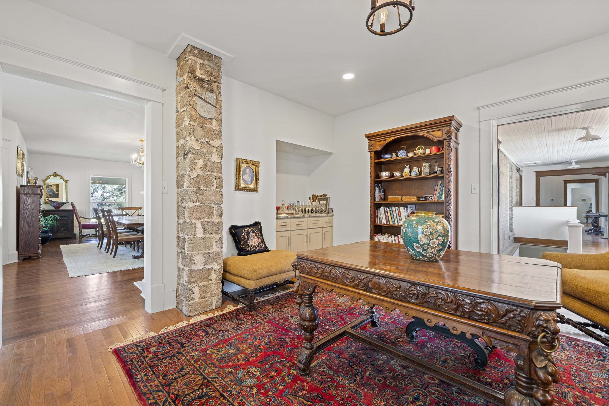 0 Deberry Lane Sonora, TX 76950 - Photo 27 of 50 a living room with furniture and wooden floor