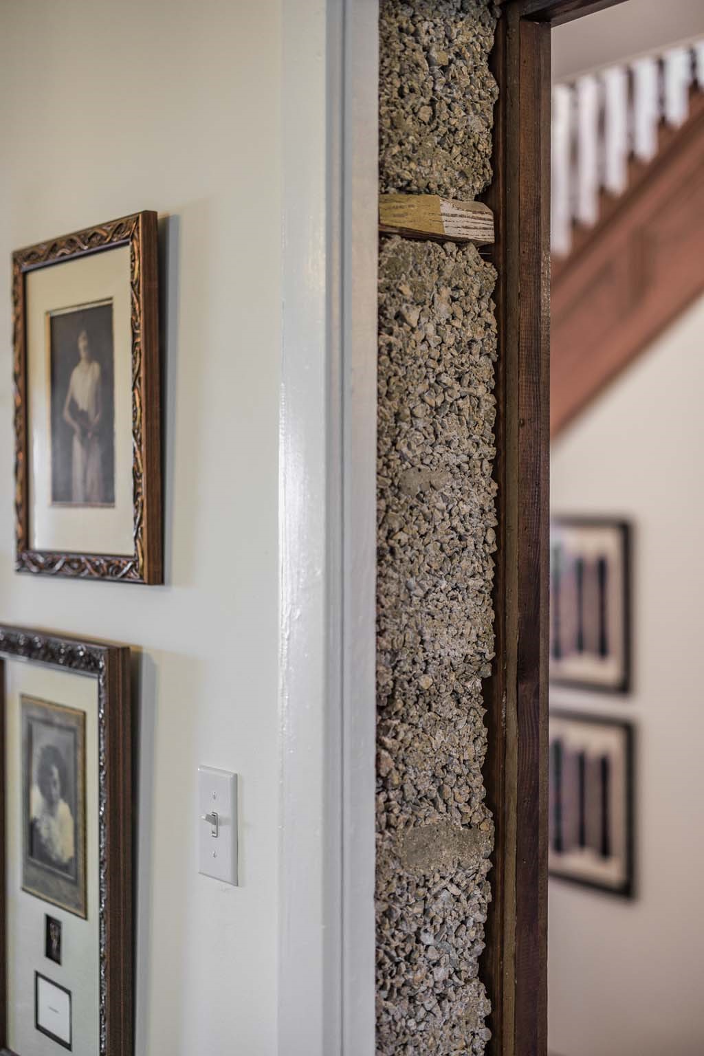 0 Deberry Lane Sonora, TX 76950 - Photo 33 of 50 a view of a hallway with a door and wooden floor