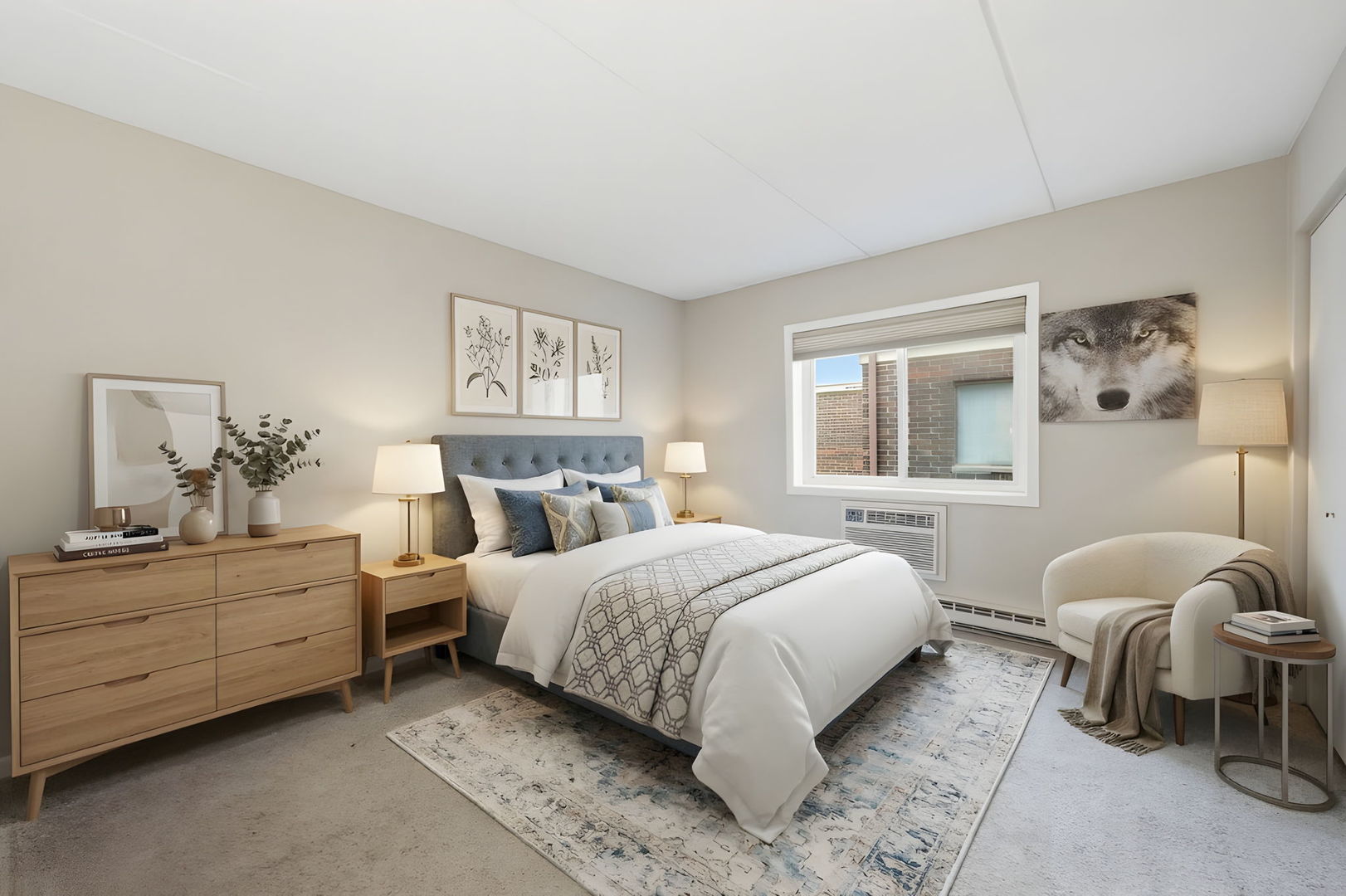 940 North Rohlwing Road, Unit 201A Addison, IL 60101 - Photo 10 of 15 a bedroom with a bed and a window