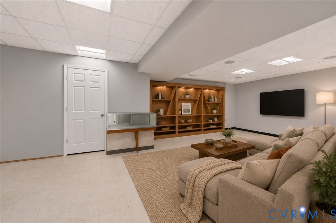 7040 Old Roxbury Road Quinton, VA 23141 - Photo 45 of 77 Virtually Staged featuring wood built-in shelving