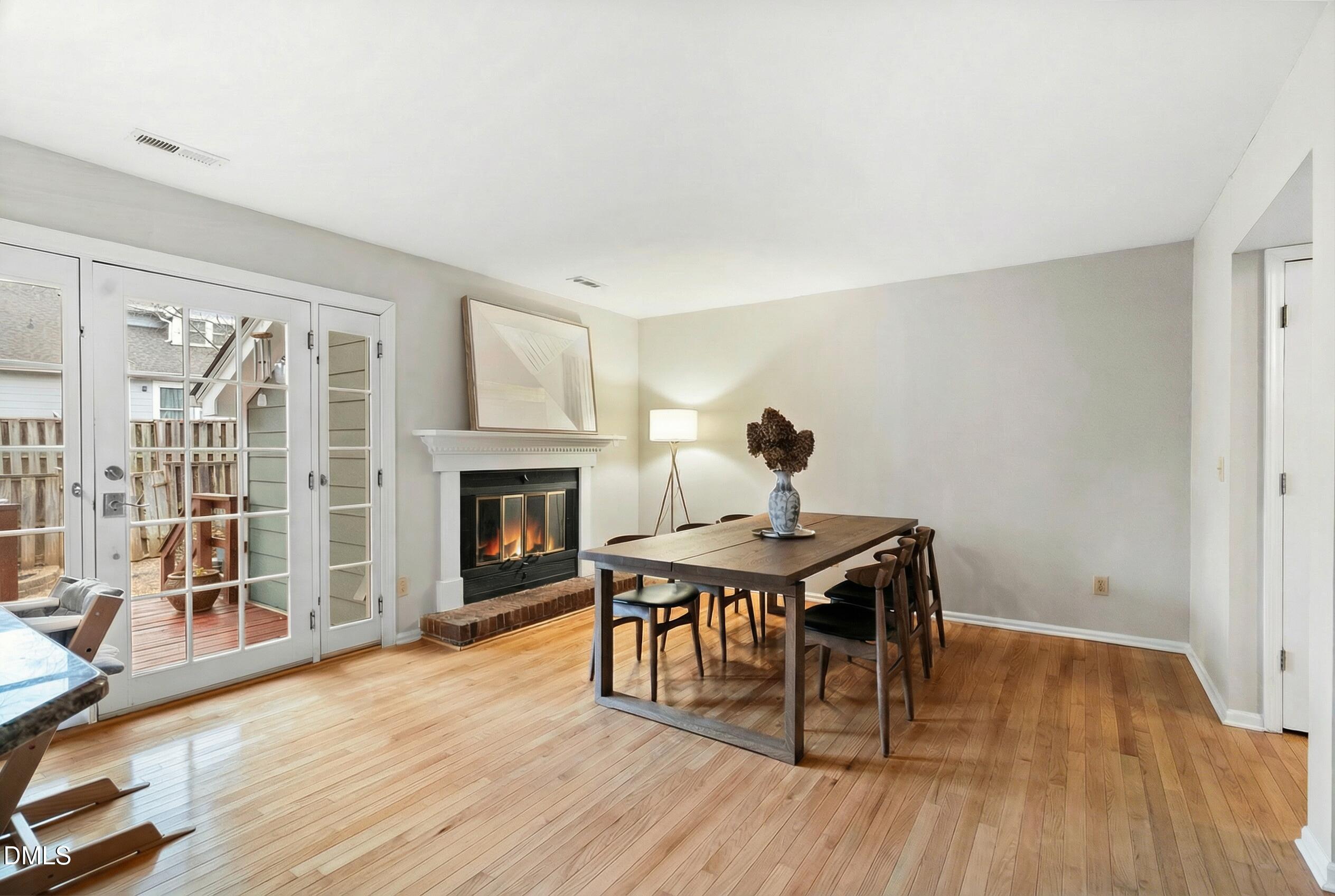 1515 Hemphill Drive Raleigh, NC 27609 - Photo 13 of 46 a view of a livingroom with furniture and a fireplace