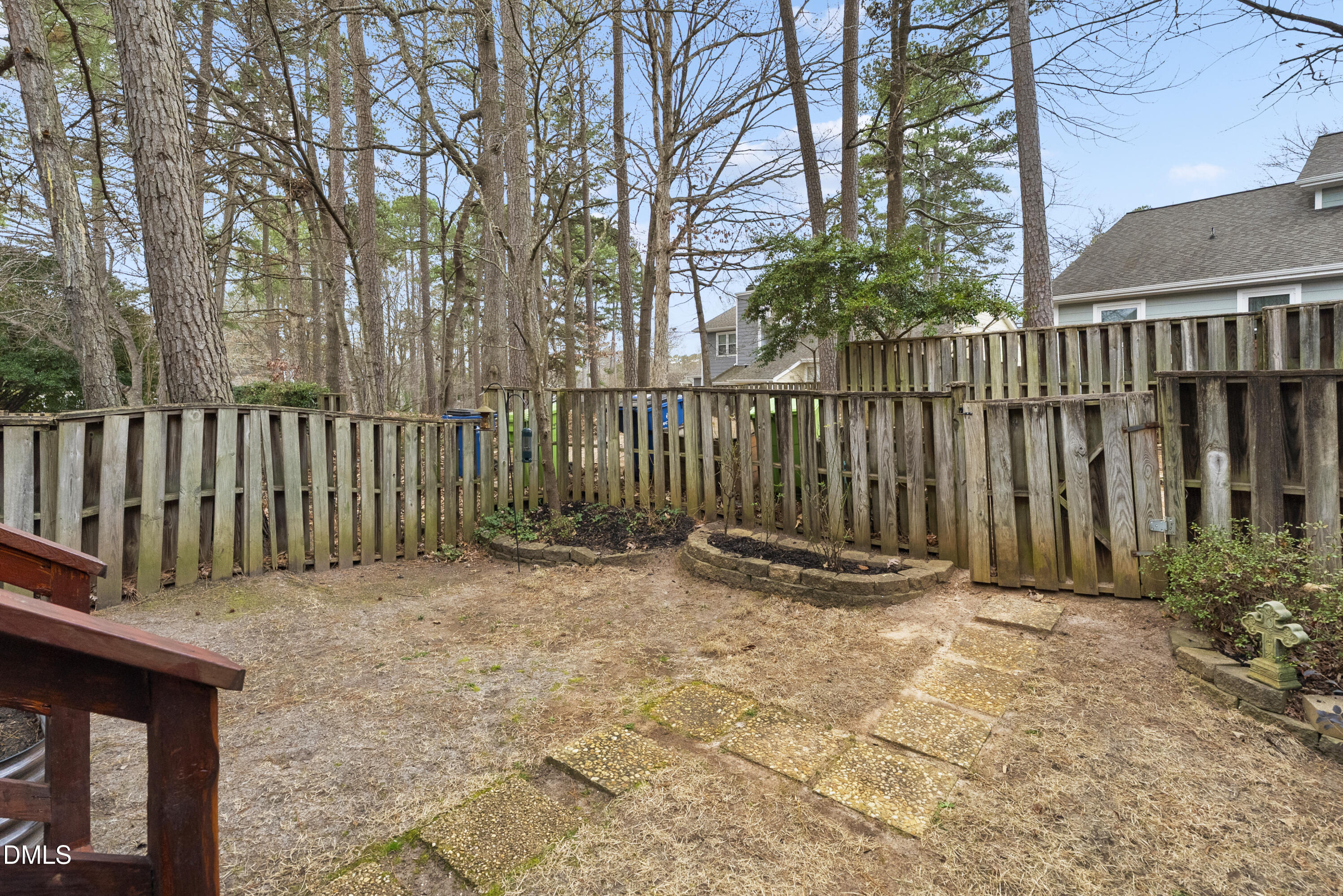 1515 Hemphill Drive Raleigh, NC 27609 - Photo 40 of 46 a view of outdoor space with wooden fence