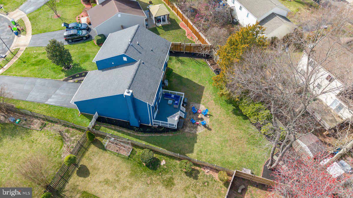 13534 King Charles Drive Chantilly, VA 20151 - Photo 24 of 28 an aerial view of a house with a yard