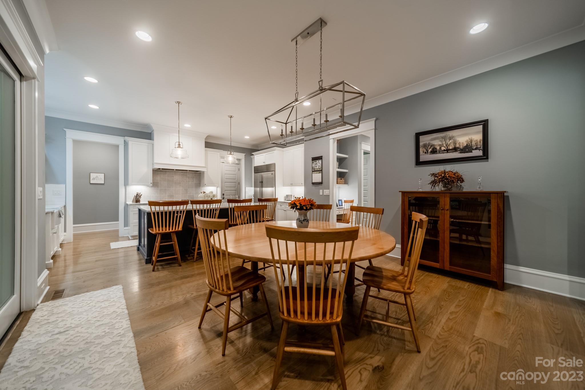 721 Lester Davis Road Waxhaw, NC 28173 - Photo 19 of 48 a view of a dining room with furniture