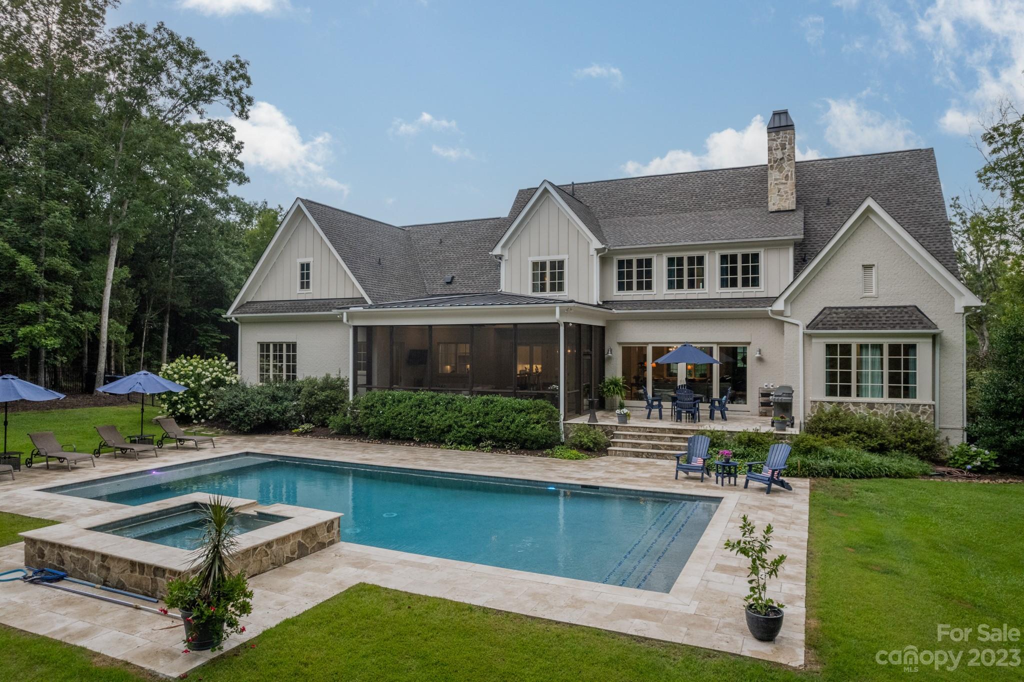 721 Lester Davis Road Waxhaw, NC 28173 - Photo 2 of 48 a front view of house with yard and outdoor seating