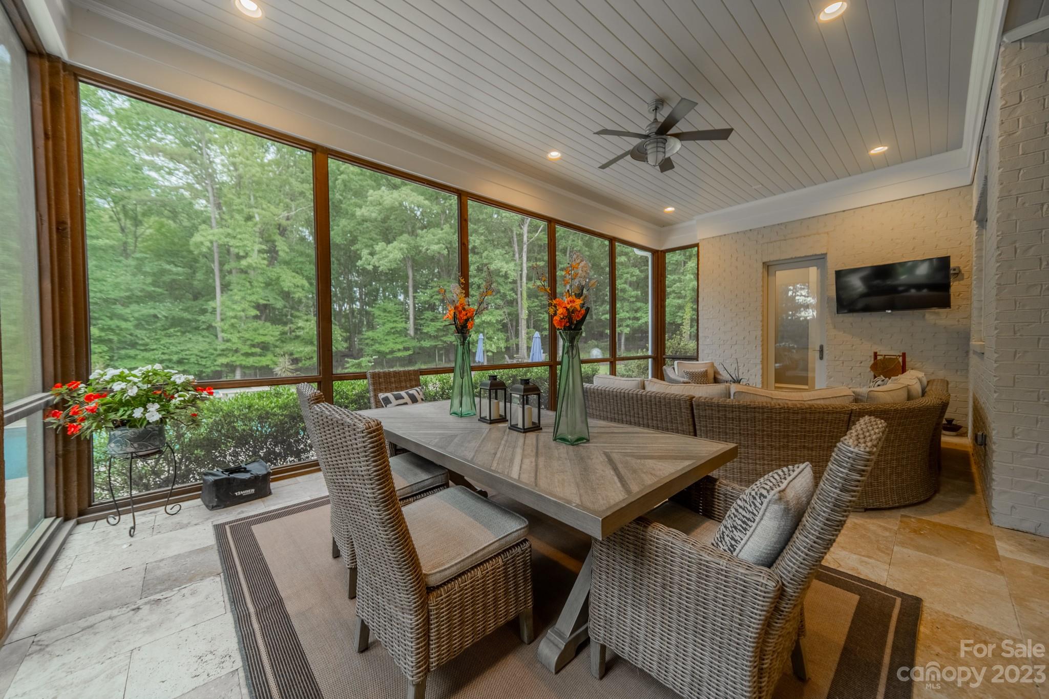 721 Lester Davis Road Waxhaw, NC 28173 - Photo 6 of 48 a view of a dining room with furniture window and outside view