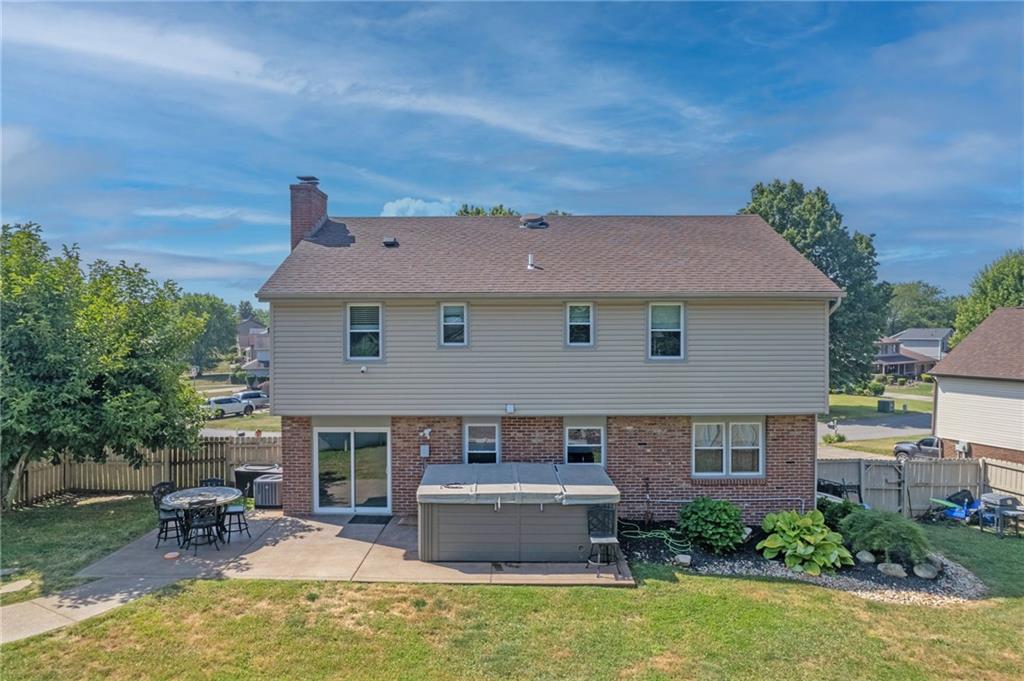 5015 Julia Lane McKees Rocks, PA 15136 - Photo 44 of 45 a aerial view of a house with table and chairs in patio