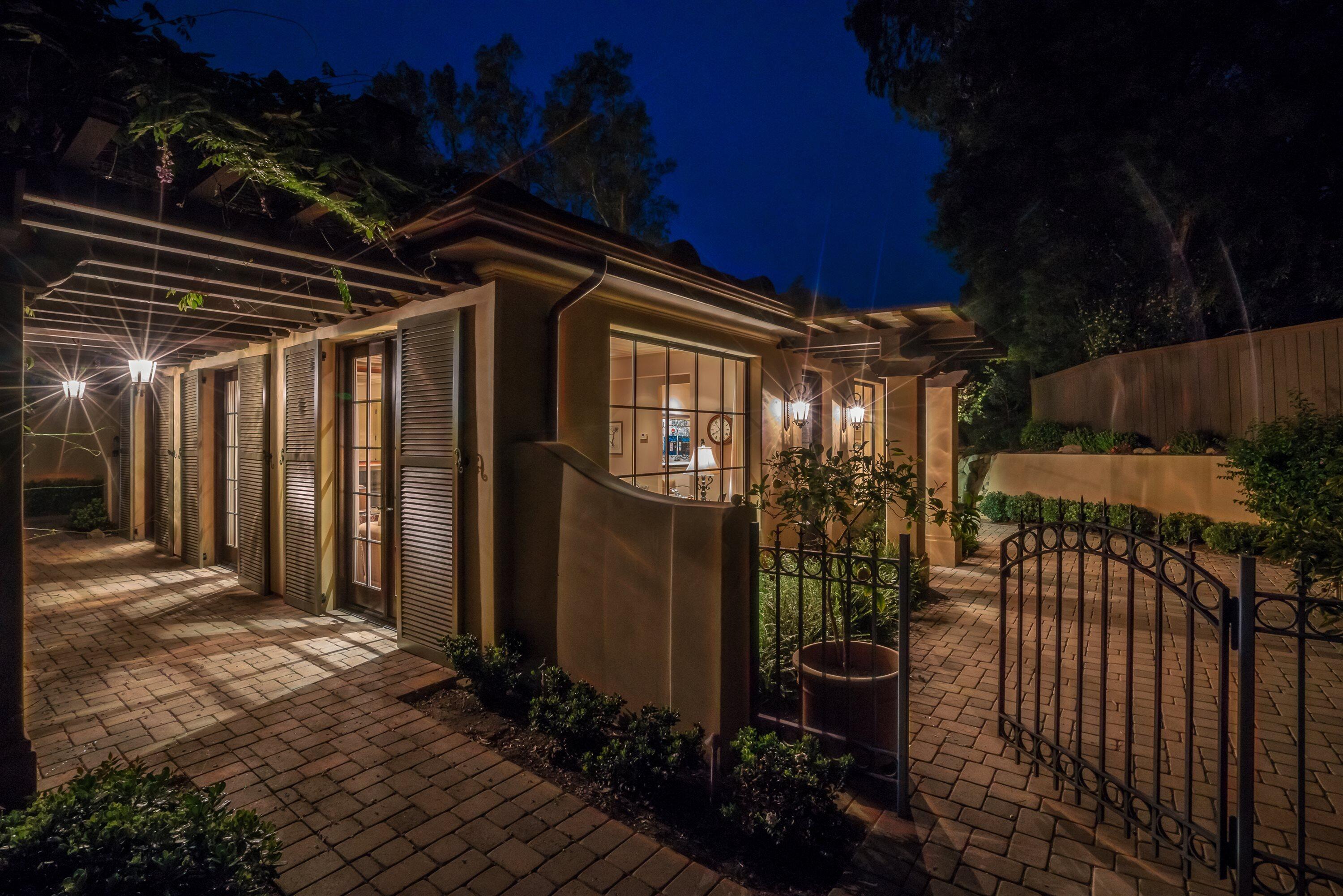 741 Hot Springs Road Santa Barbara, CA 93108 - Photo 15 of 24 a view of a pathway of a house