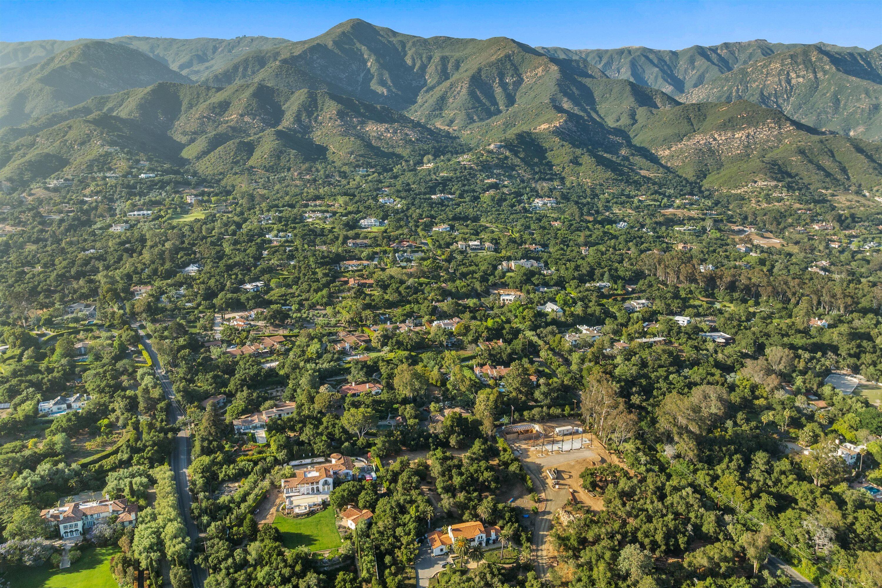 741 Hot Springs Road Santa Barbara, CA 93108 - Photo 19 of 24 a view of a mountain with a tree in the background