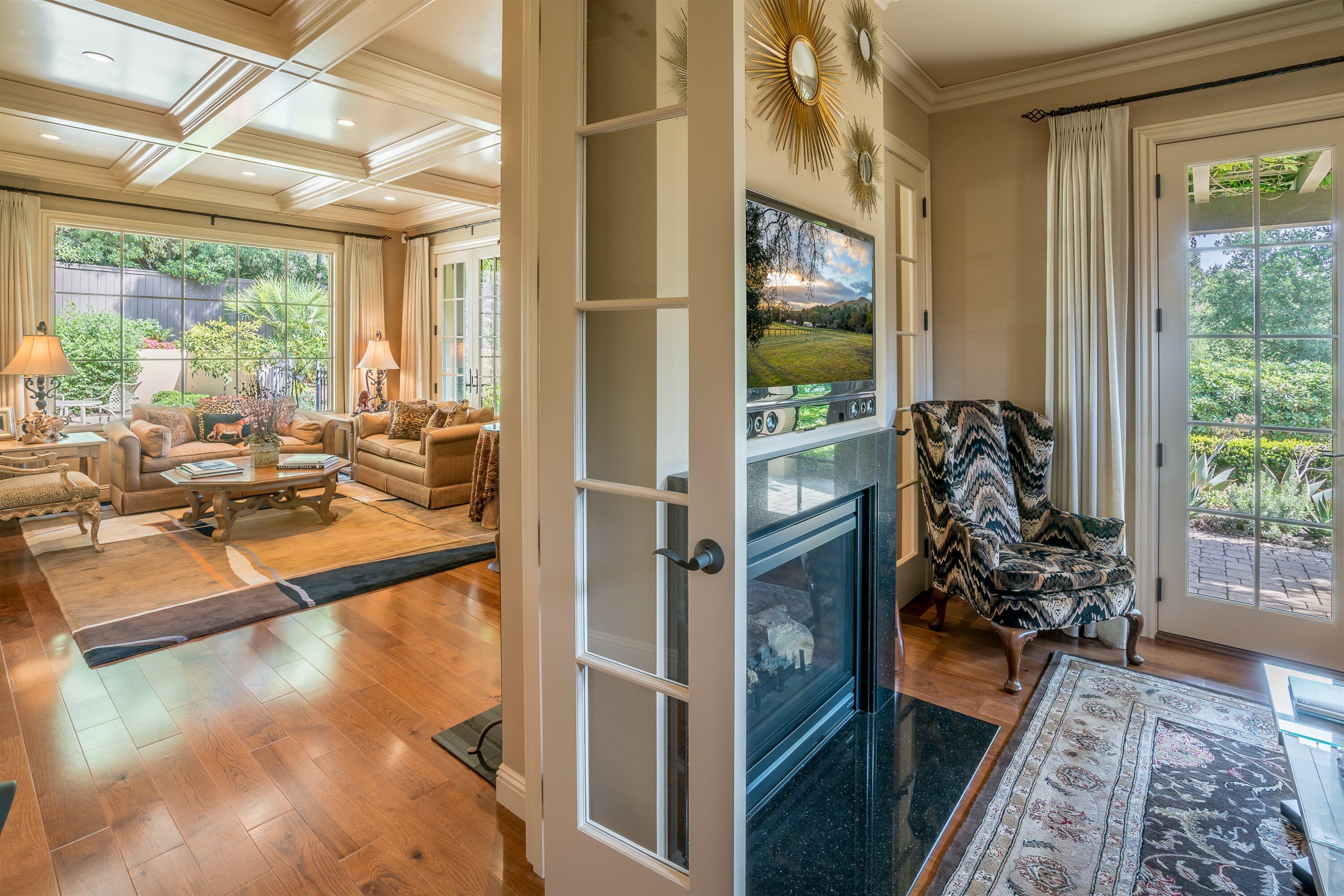 741 Hot Springs Road Santa Barbara, CA 93108 - Photo 8 of 24 a very nice looking room with a large window and furniture