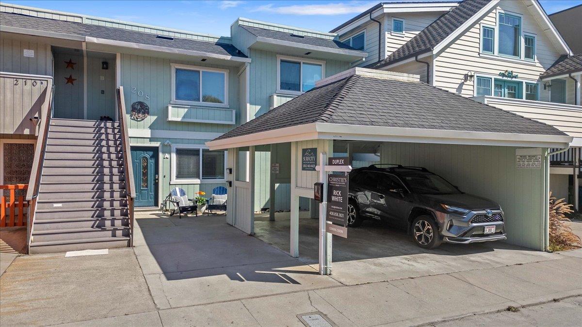 208 Stockton Avenue Capitola, CA 95010 - Photo 2 of 36 a car parked in front of house